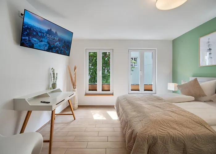 Lägenhet Ganzes - Grosse Stadtidylle Im Zentrum Erfurt